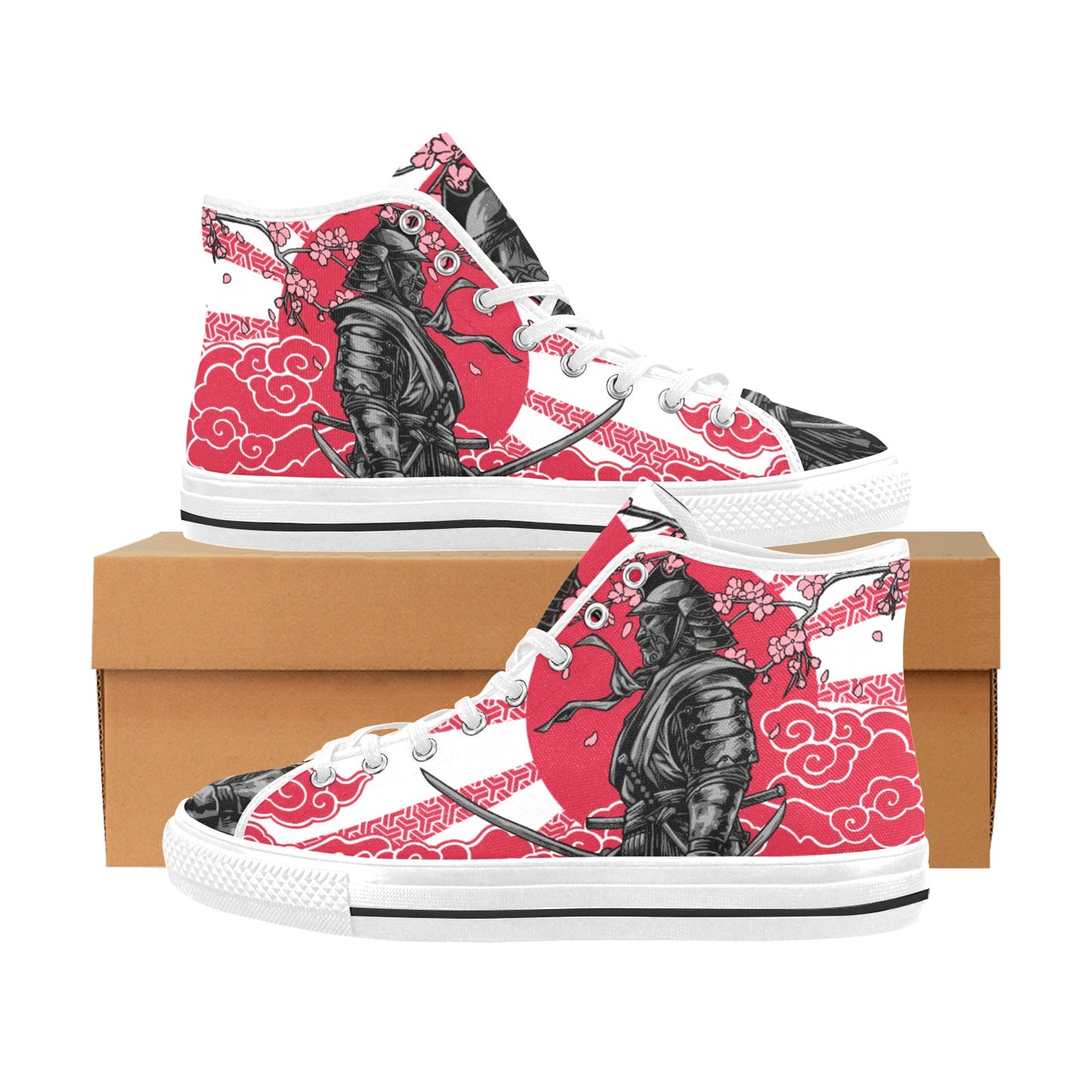 Samurai High Top Canvas Shoes